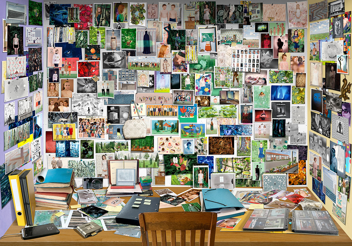 Ruud van Empel, Still Life#Sketches, 2021