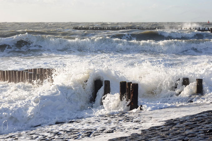 Fotografie aan de kust