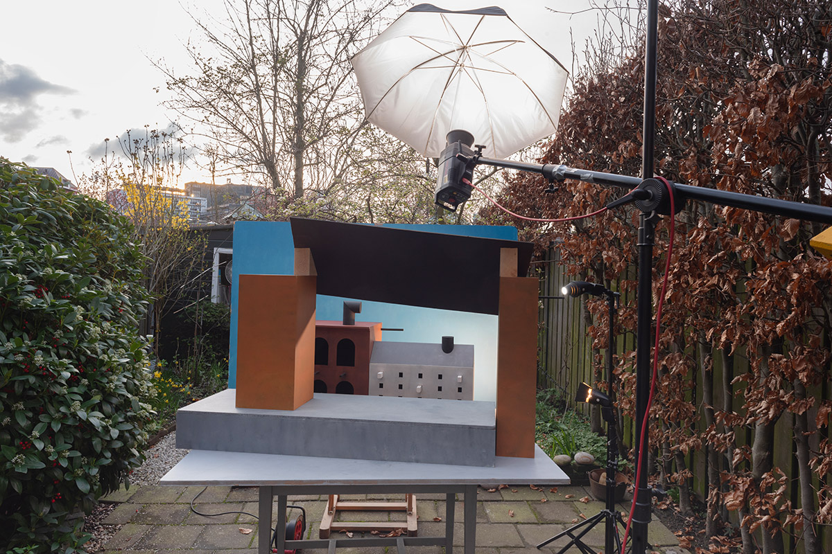 Hans van Asch, Tuinopstelling Alabama Sunrise