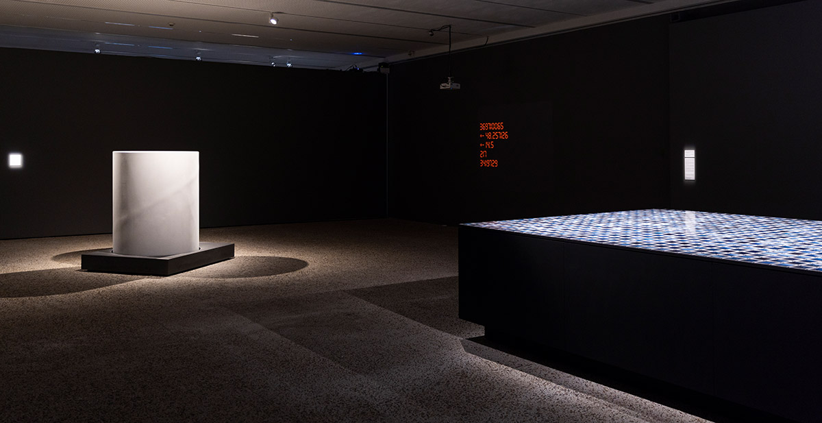 Anton Kusters, installatiebeeld C-mine Genk (foto: Selma Gurbuz)
