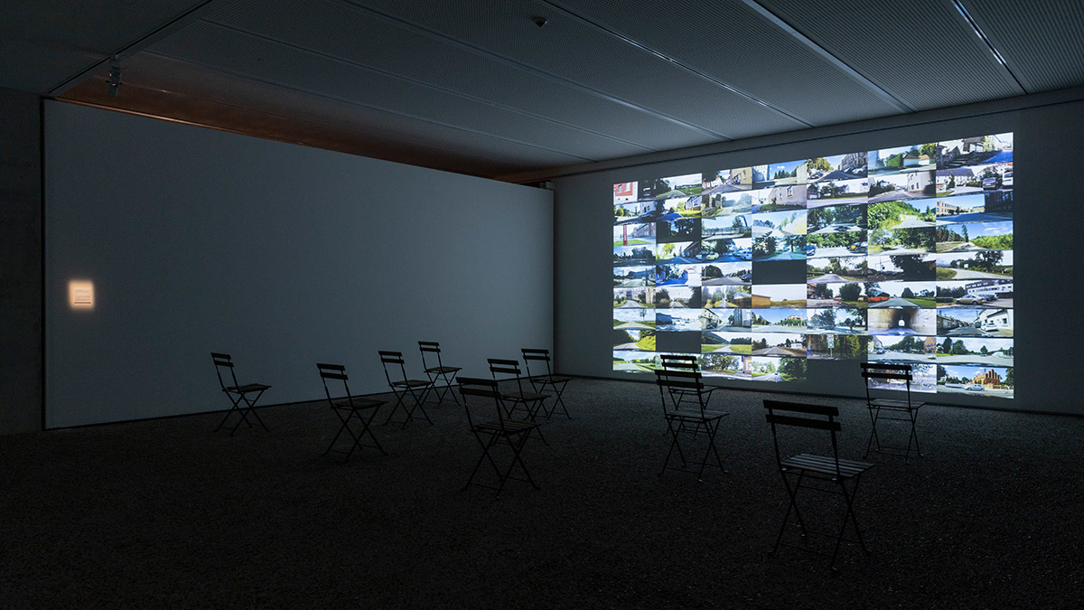 Anton Kusters, installatiebeeld C-mine Genk (foto: Selma Gurbuz)