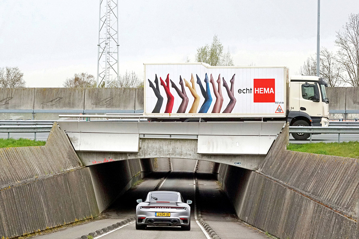 Vrachtverkeer als billboards