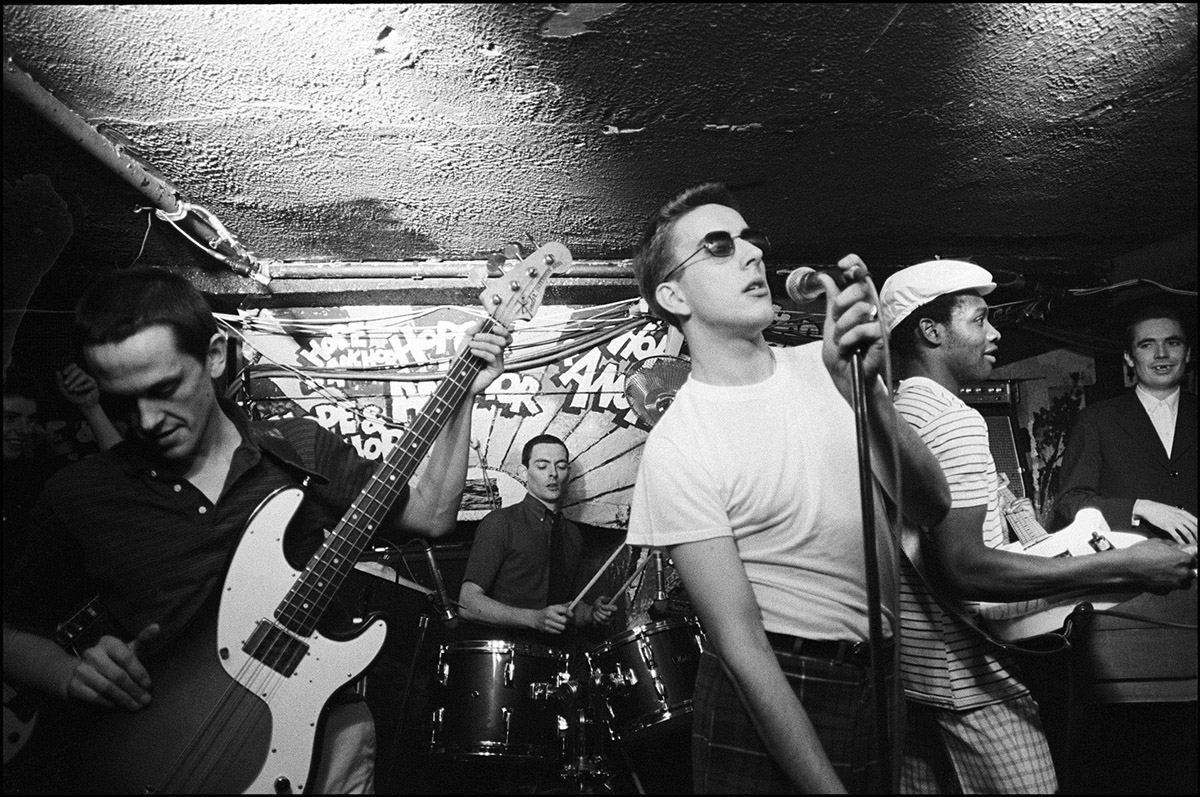 David Corio, The Specials performing at the Hope & Anchor, London 1980