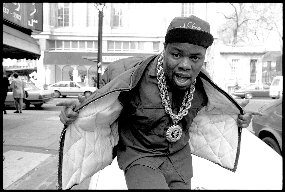 David Corio, Biz Markie, London, UK, 1988