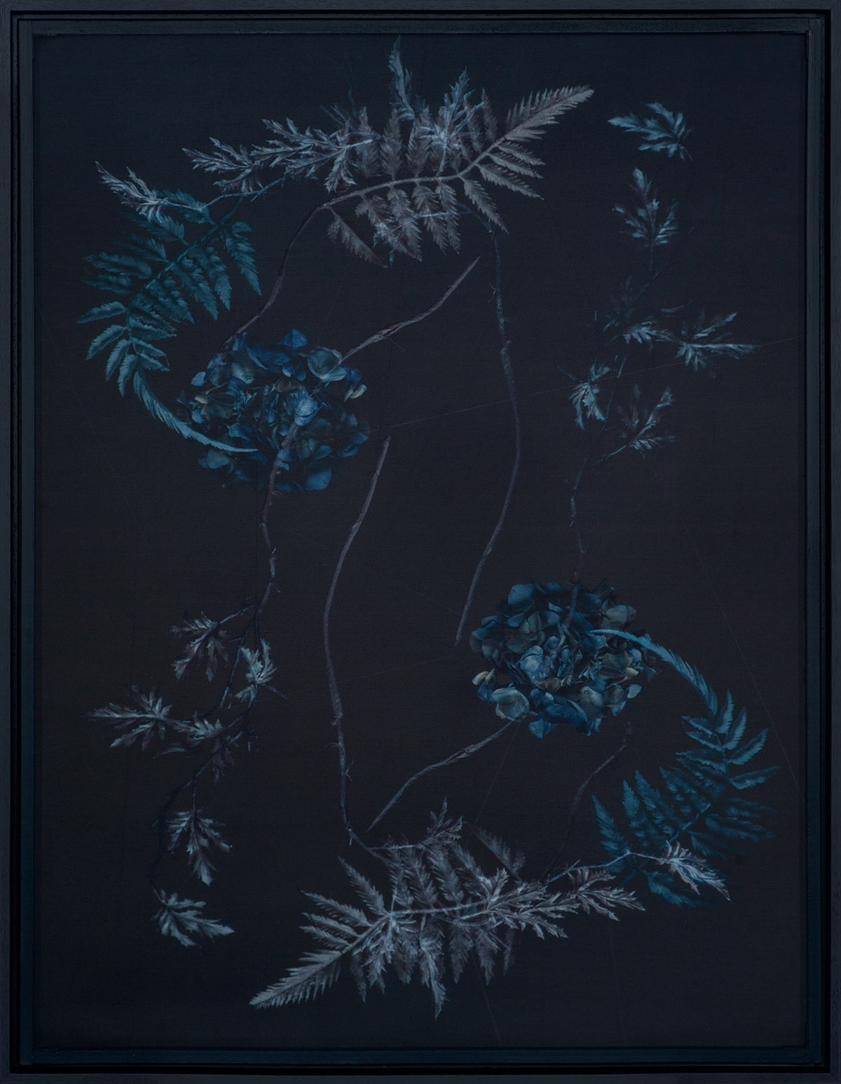 Jacqueline Louter, Blue R&ecirc;ve diptych II