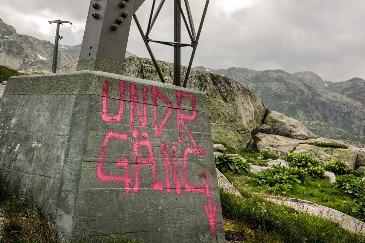 Donald van Tol, Sleep Naked, UNDRGANG, Gotthardpass, Zwitserland