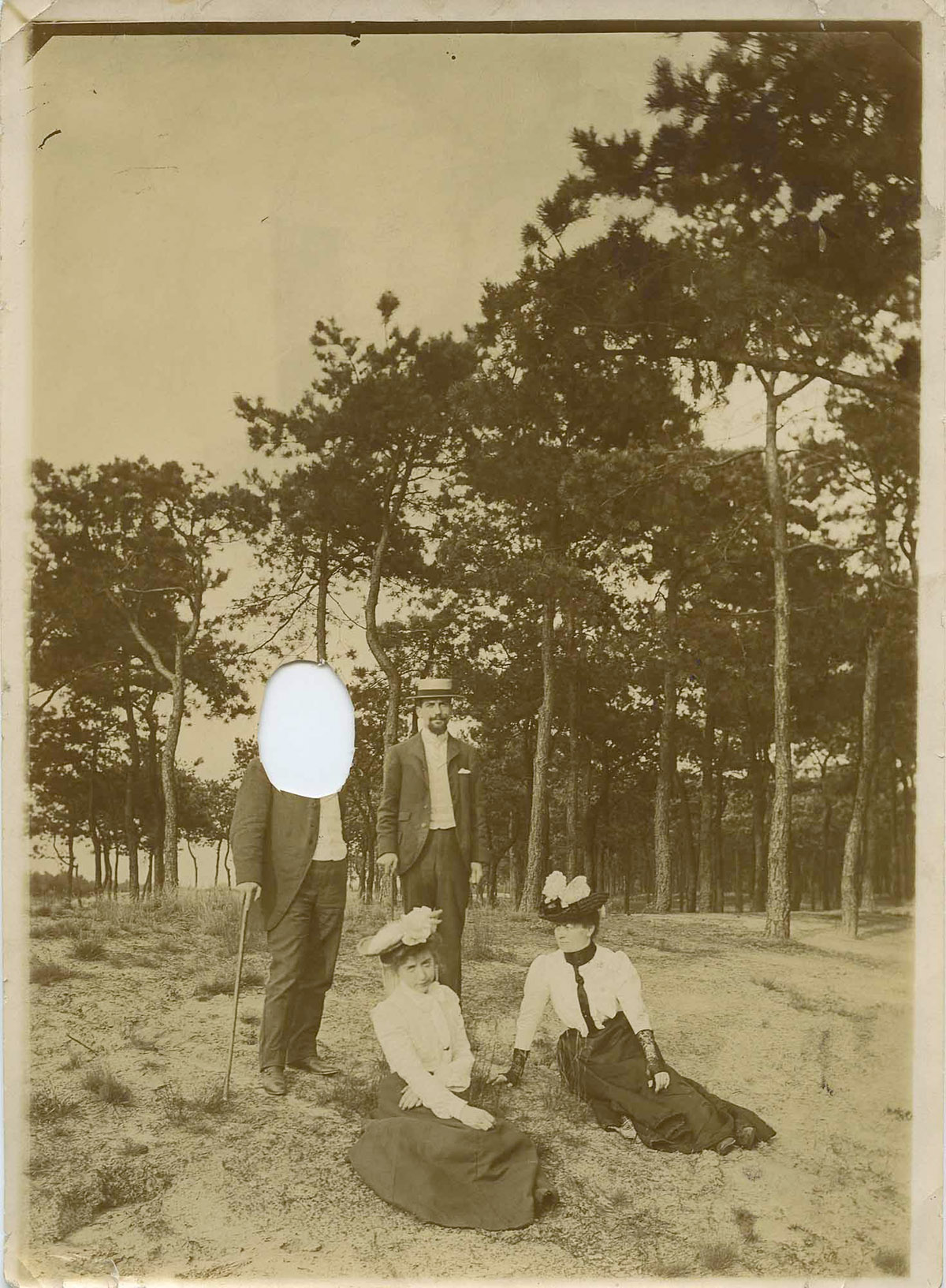Anoniem, Groepsportret, ca. 1905, Collectie FOMU