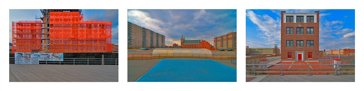 Paul van Hulzen, Drieluik Rockaway Beach 2 RPA, 2023