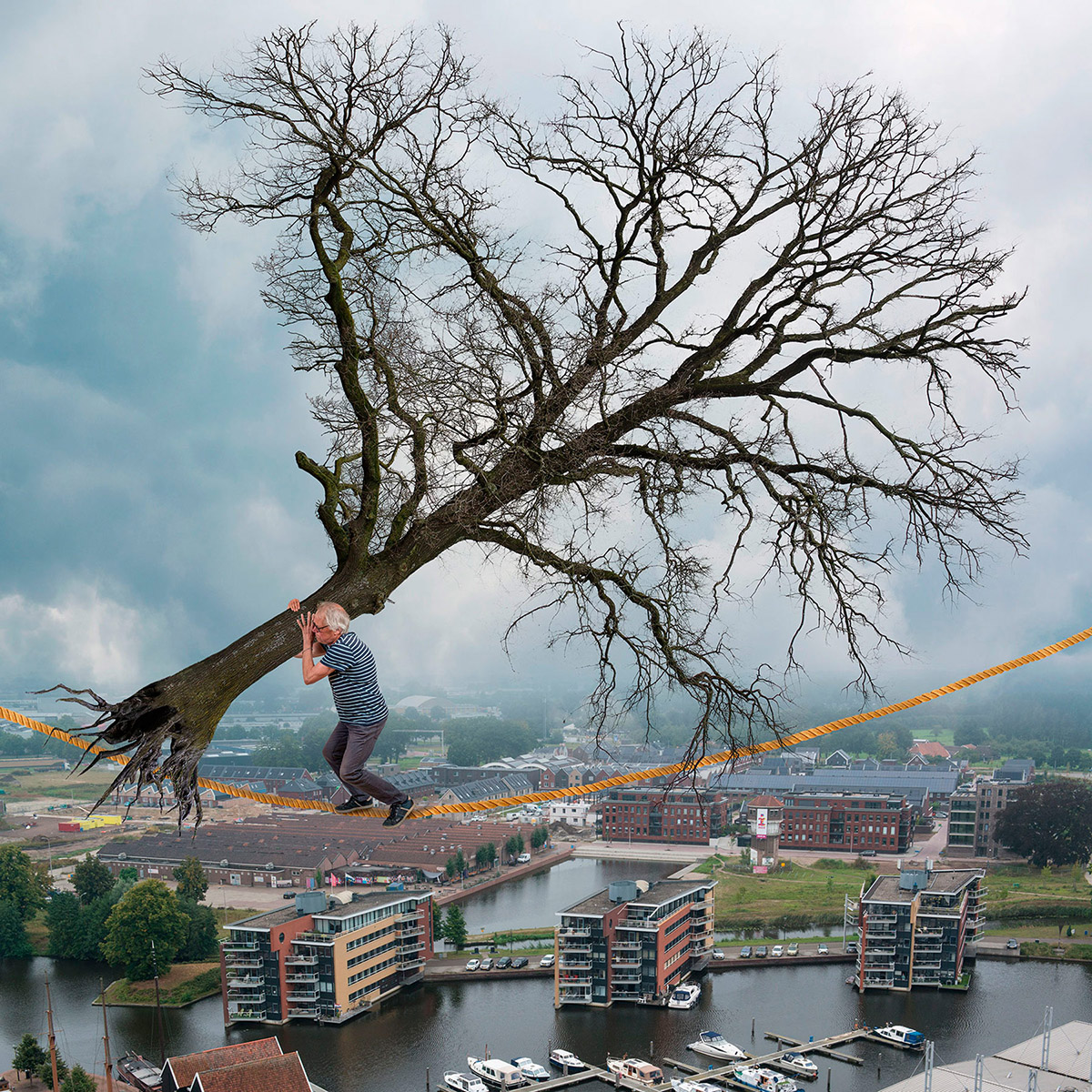 Hubert van Mastrigt, hoge bomen