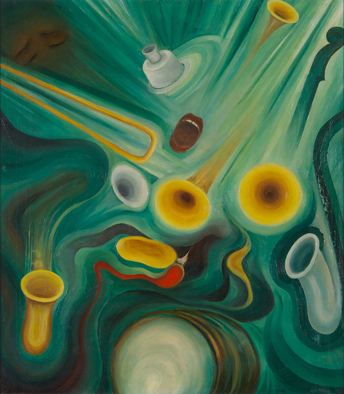 Nola Hatterman, Jazz, 1934, Collectie Museum Arnhem