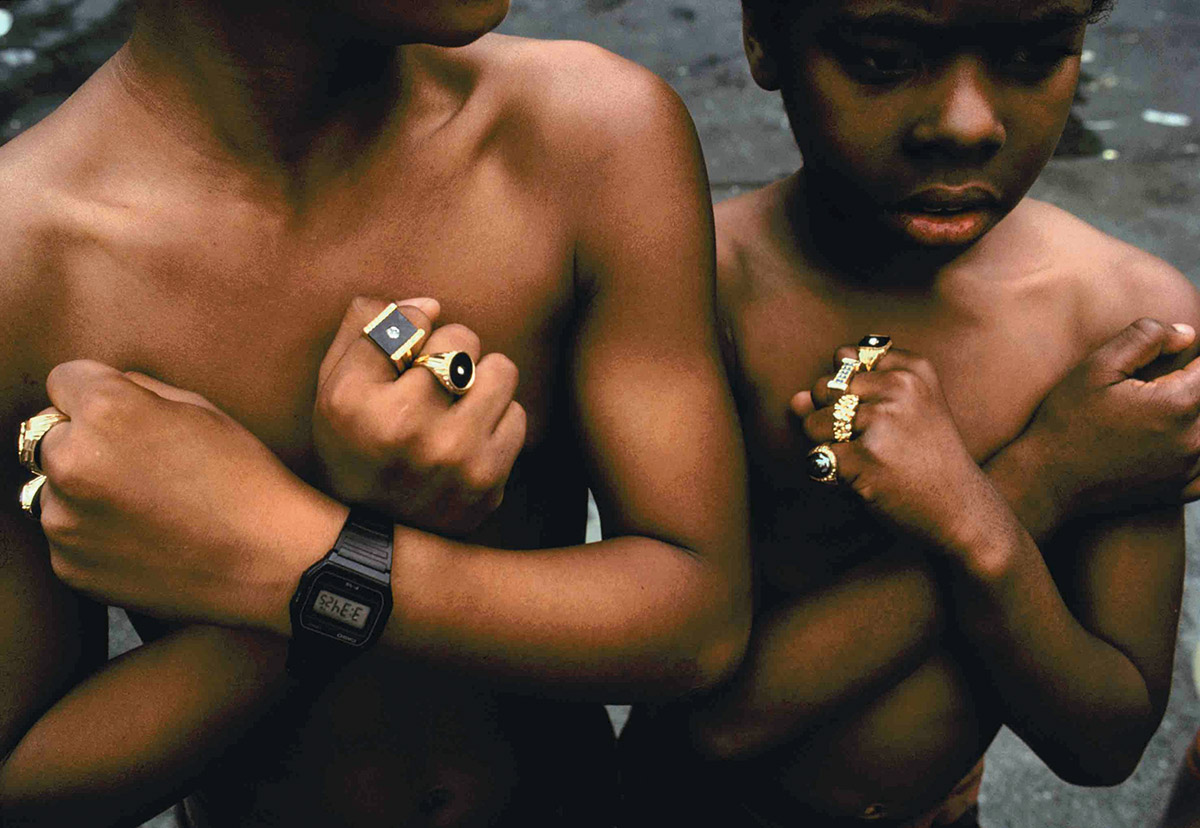 Joseph Rodriguez, The Rings, Spanish Harlem, NY 1987