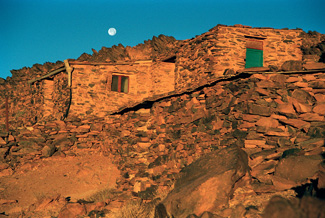 Landschappen en architectuur in de Sahara en Sahel