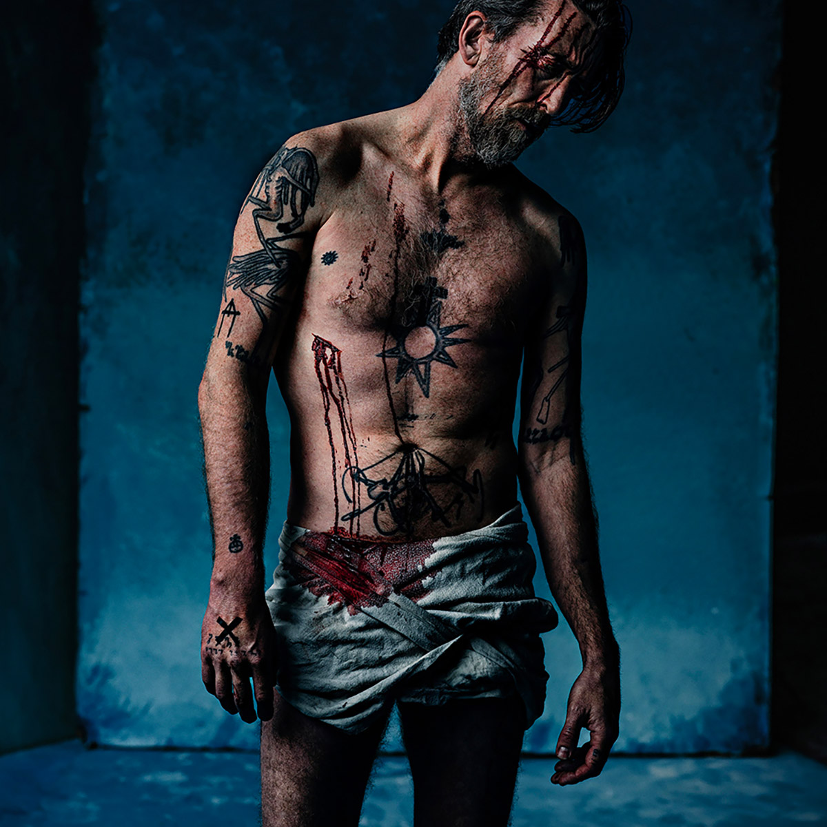 Stephan Vanfleteren, Lamentation, 2026 (in dialoog met De bewening van Christus van Rogier van der Weyden)