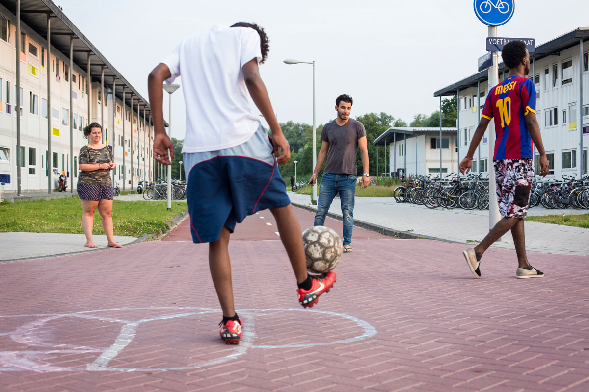 Karijn Kakebeeke, Project Startblok: hoe statushouders en studenten samenwonen