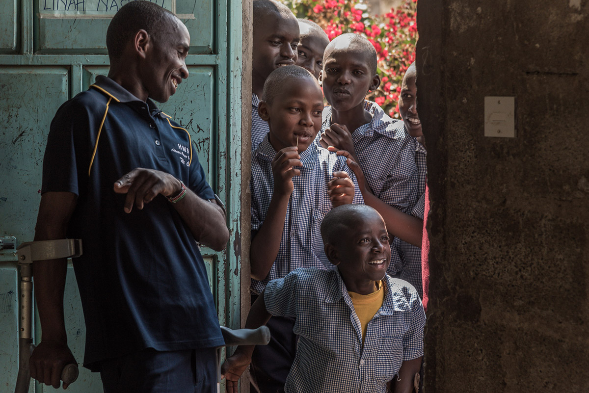 Ronnie Dankelman, Sempeta (12) uit Kenia