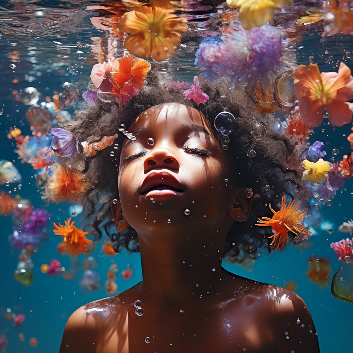 Barend Houtsmuller, Zuri in the water
