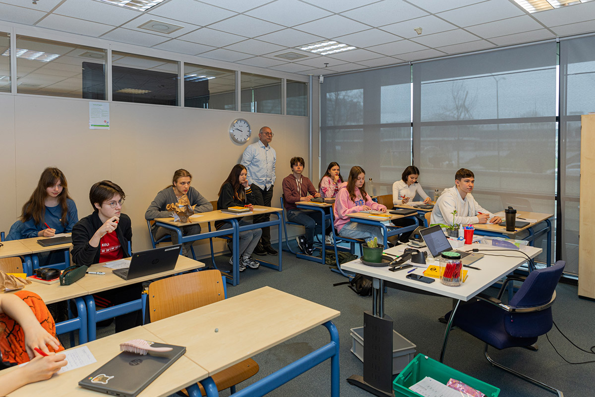 Karin Riethoven, gevluchte Oekra�ners