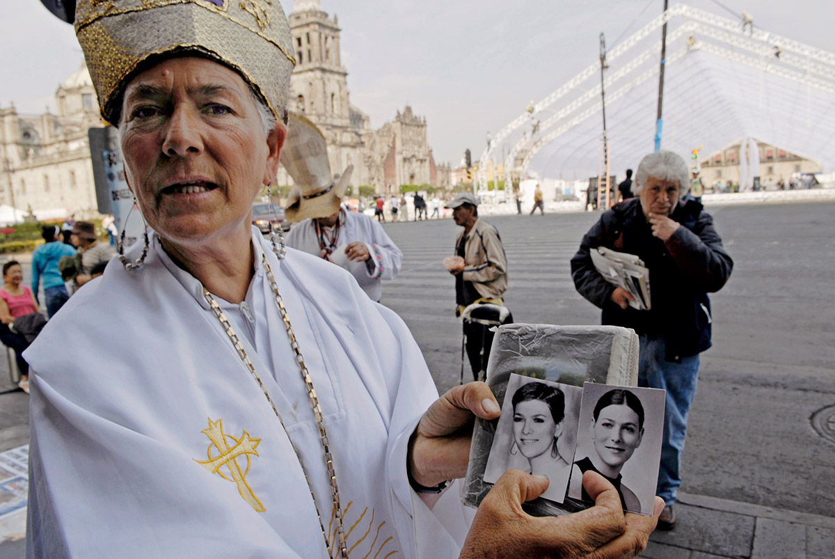 Inge en Martin Riebeek, Mexico-City, Julia Mercedes Klug
