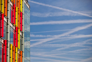 Amsterdam Zuidas: decor en figuranten