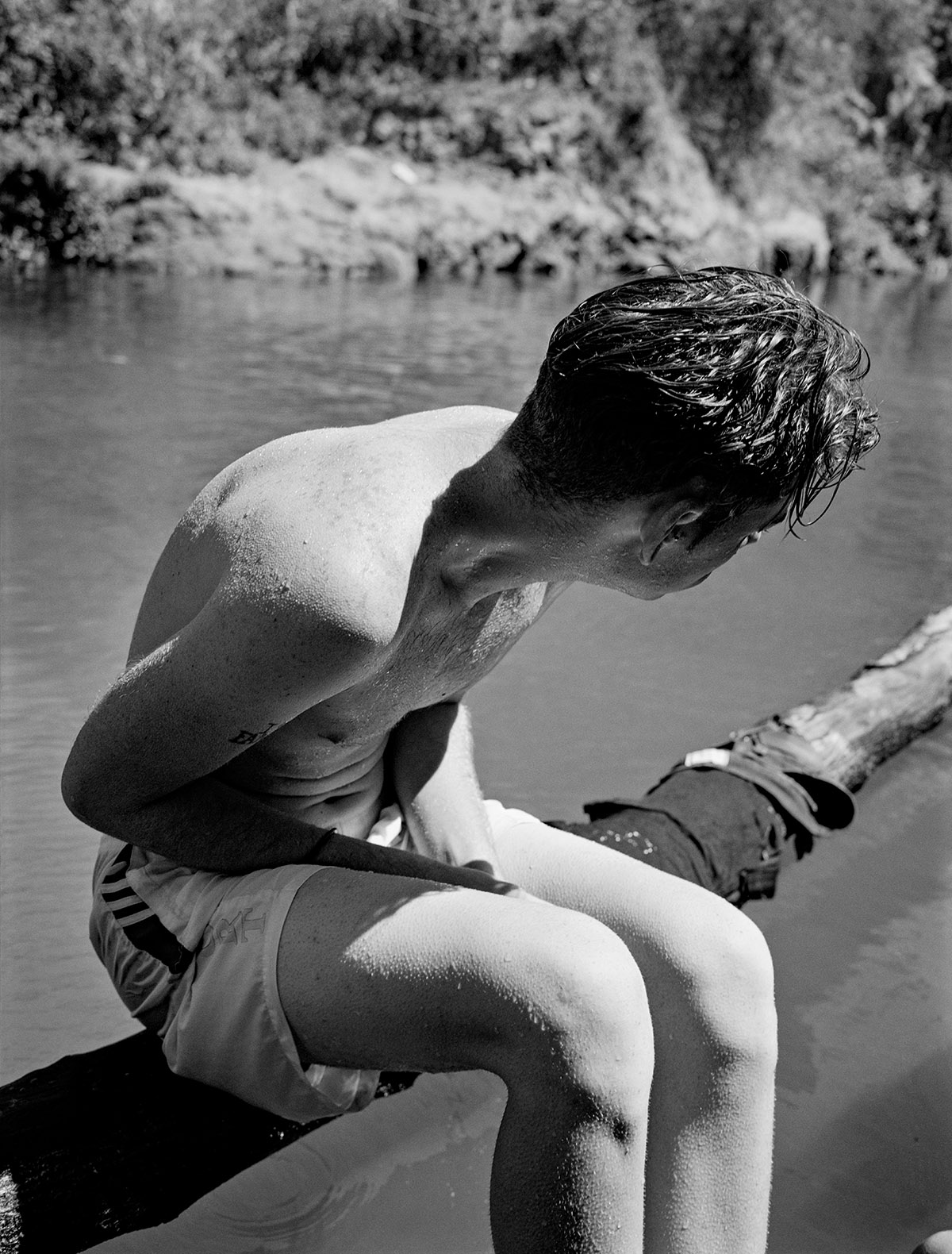 Vincent Delbrouck, Leonardo at the River from the series La Vibora - Champ&uacute; (Cuba, 2018)