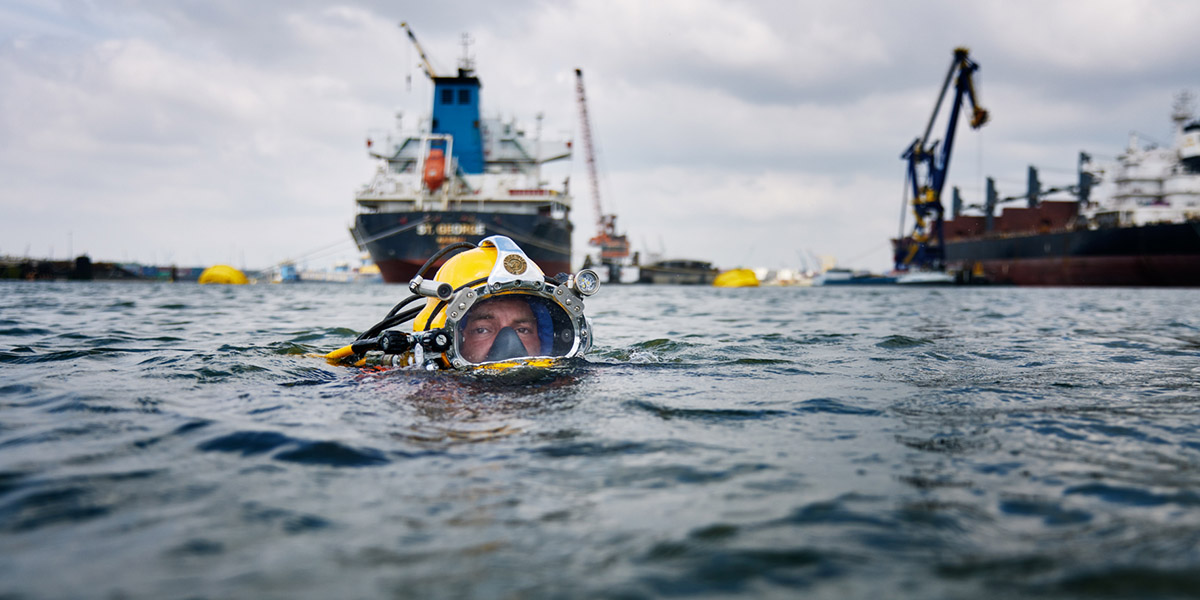 Werken in de haven