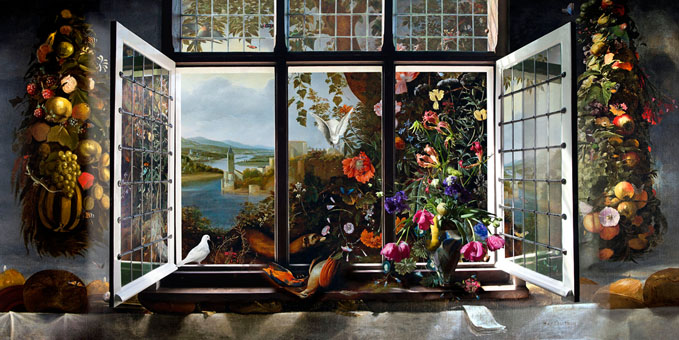 Hans Withoos, Window to Paradise, 2019