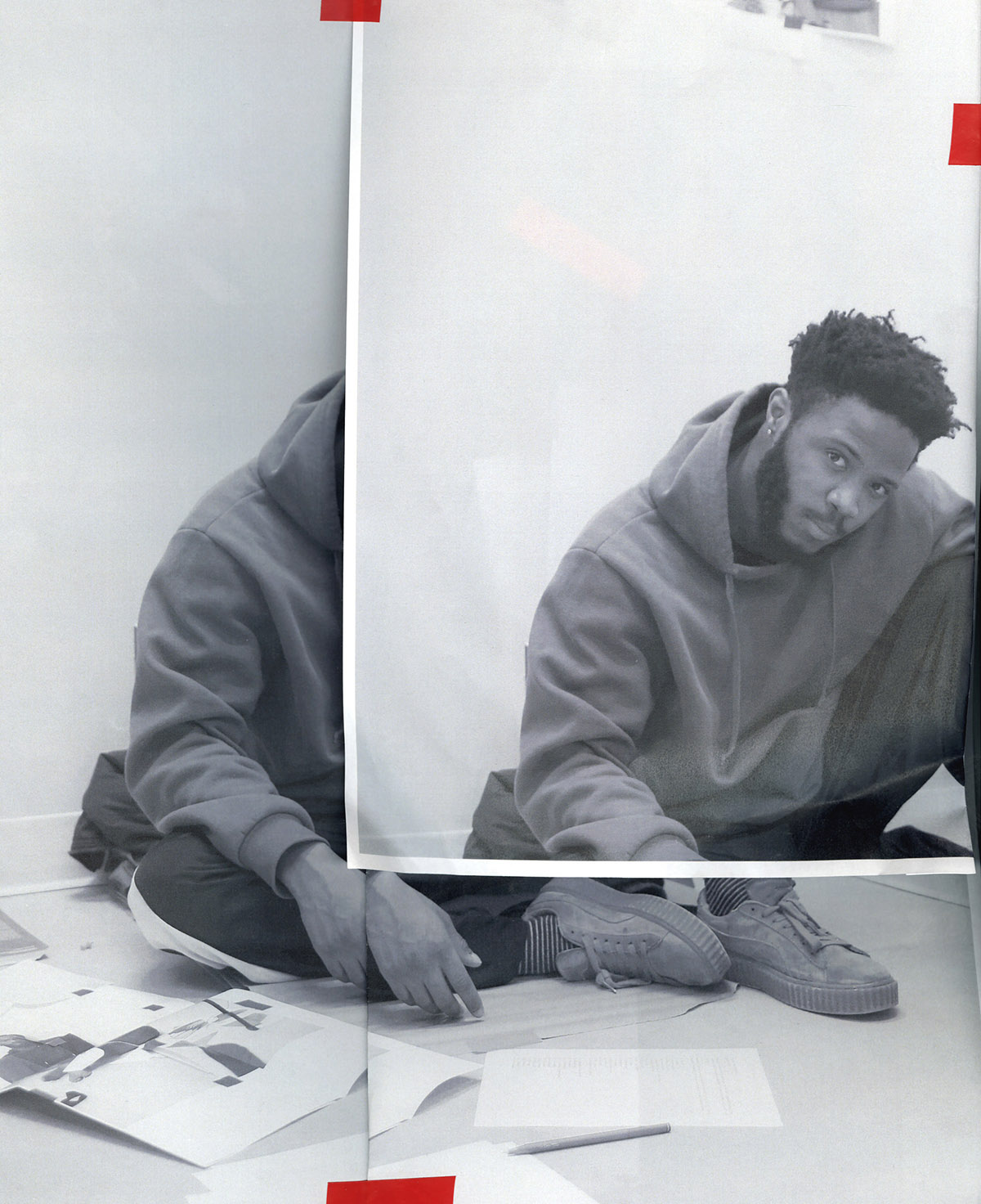 Luther Konadu, Figure as Index, 2019, courtesy of the artist